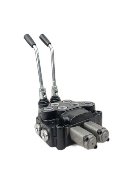 High Pressure Multi Way Valve  Manual Hydraulic Control Valve Threaded