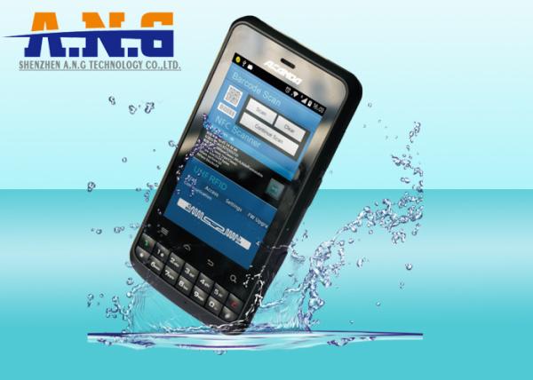 IP65 NFC RFID reader high speed Quad core industrial Android handheld terminal