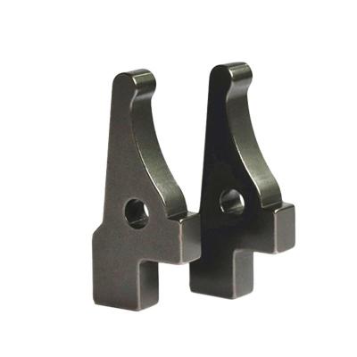 SR20R lathe machine parts , steel toggle clamp HRC55 degree