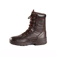 Sapatos Shengjie Botas Lace Up fechamento Material de couro resistente Alto corte Ambientes de trabalho de trabalho Calçados de segurança terra