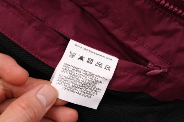 Burgundy Womens Outdoor Waterproof Jacket Windproof Cool Design