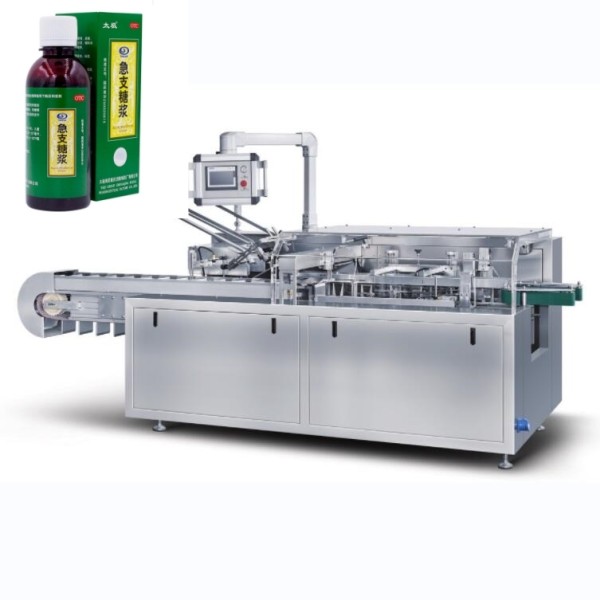 Automatic Cartoner Paper Folding Box Automatic Cartoning Machine for Cosmetic Tubes Bottles Jars