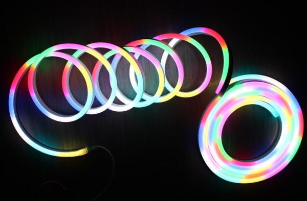 wedding light outdoor decoration digital led neon flex light