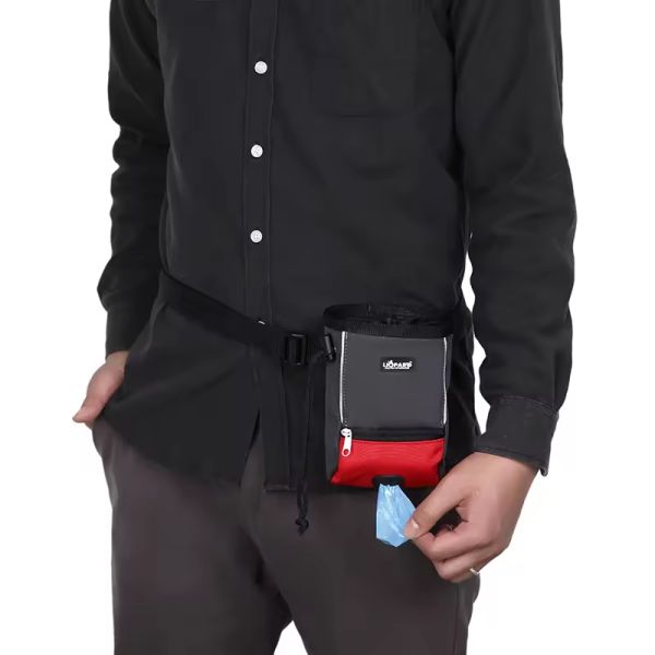 Bolsas de entrenamiento de perros de nylon, bolsas de tratamiento, bolsas de entrenamiento de perros a prueba de agua, al aire libre