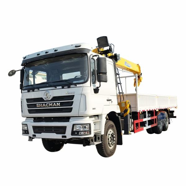 SHACMAN F3000 Boom camion de levage camion de transport de marchandises camion monté grue