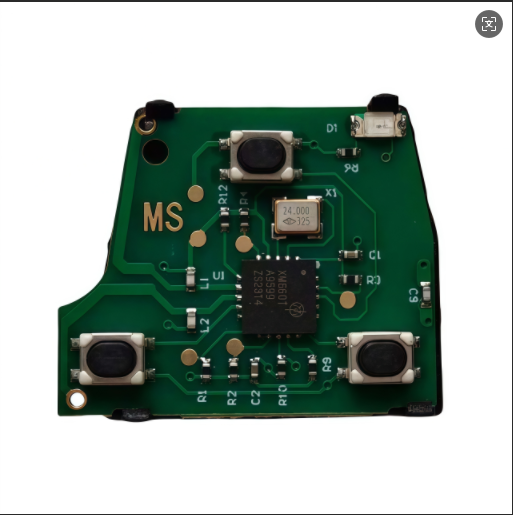 Replaceable Enter Remote Key  3 Button  FCC ID: HYQY1215V, Frequency: 315 MHz