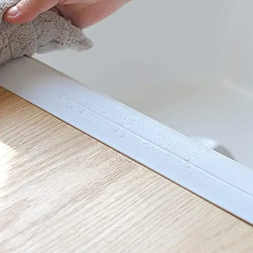 Waterproof Caulk Strips Tape Sink Corner Side Edge Tape Strip Suitable for Kitchen Bathroom Bathtub