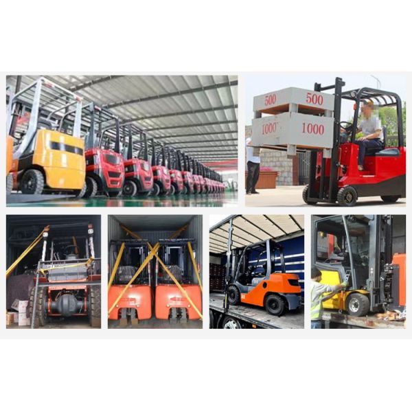 1 Ton New Full Electric Forklift Four Wheels Forklift Stacker With a Big Discount