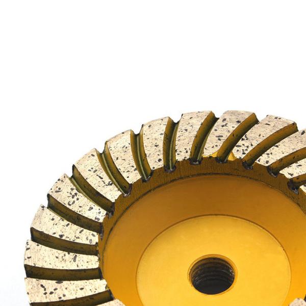 100mm 4 Diamond Cup Wheel Grinding Disc Aluminum Based Grit 100