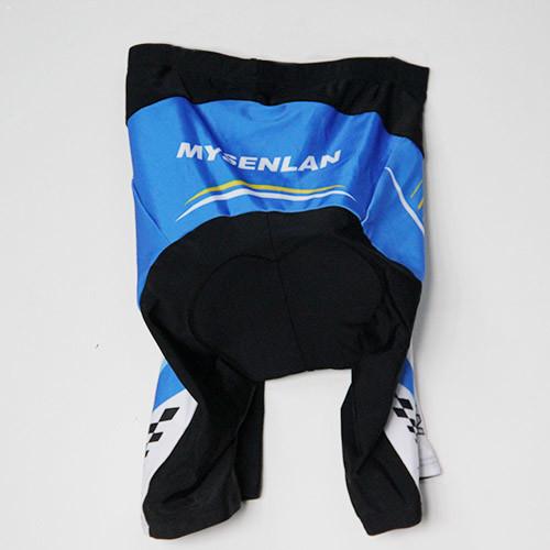 Short do ciclismo da estrada do Spandex do nylon 10% de 90% com impressão feita sob encomenda da sublimação