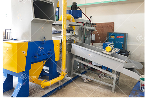 Машина для разделения проводов и кабелей для переработки металлолома мощностью 100-1000 кг/ч