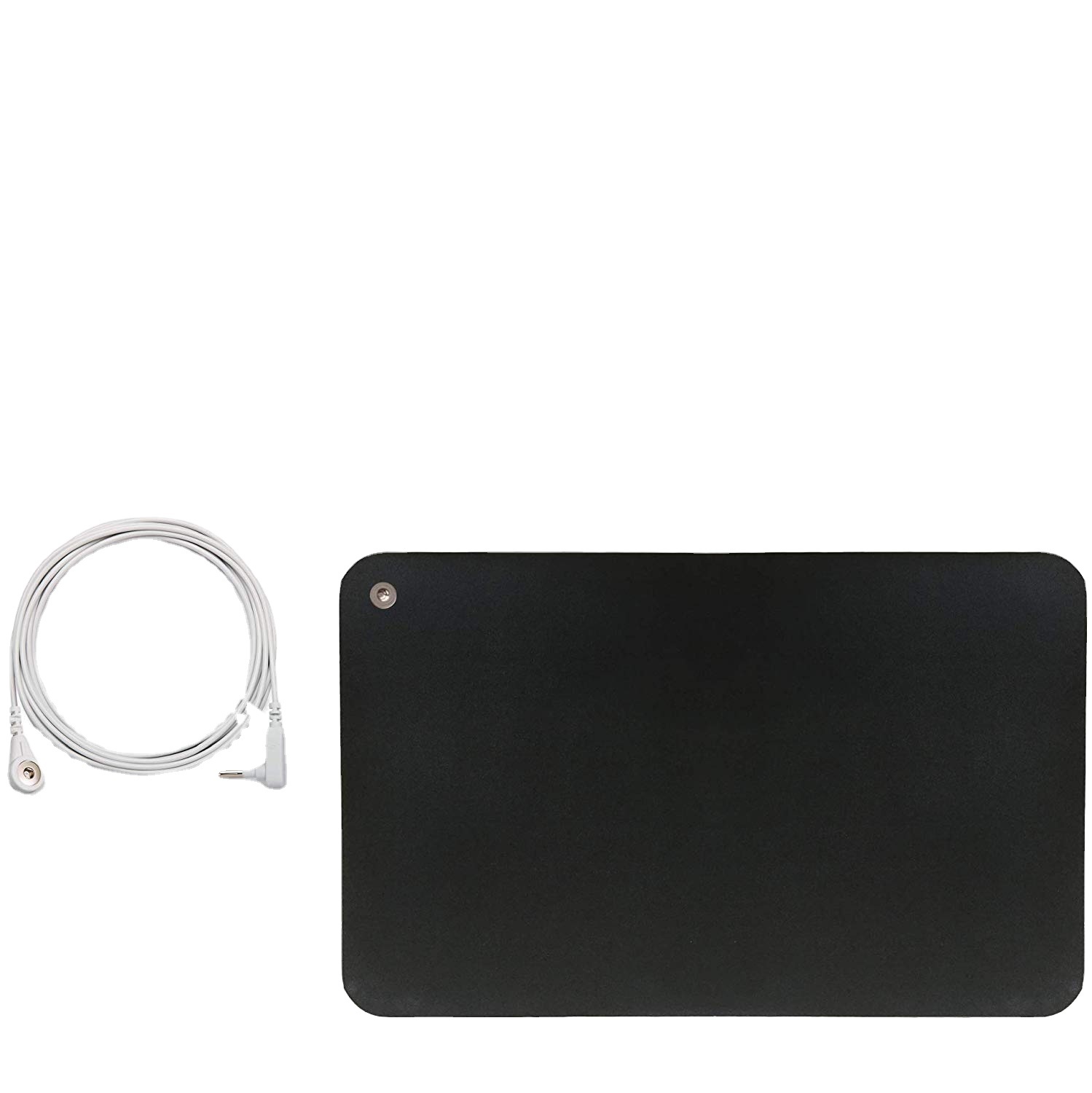 Dropshipping Customized Black 25*25cm Durable Conductive Rubber Leather Grounding Anti-Static 2mm Thick Mouse Pad Safety