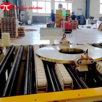 Empilhando a máquina de envolvimento de cobre Dustproof da bobina do sistema horizontal