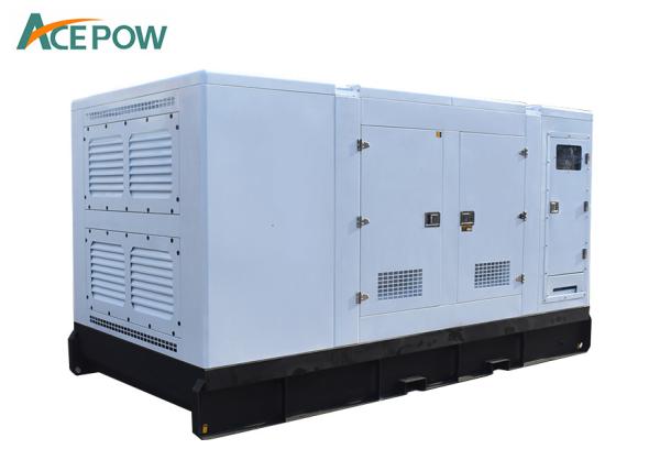 1800 RPM 480KW 600KVA Diesel Powered Generator , FPT Diesel Generator
