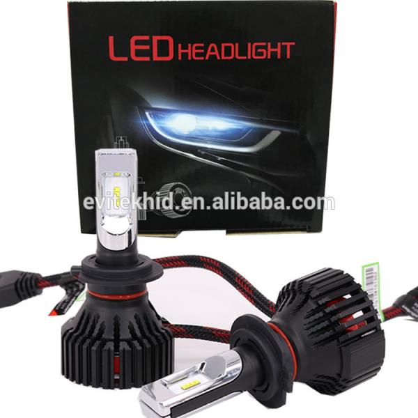 30W 4000lm H7 IP 67 Bright Headlight Bulbs For Cars 30000hrs Life Span