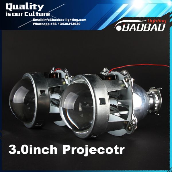 3.0inch Bixenon projector lens with H1 hid xenon bulb-BAOBAO Lighting