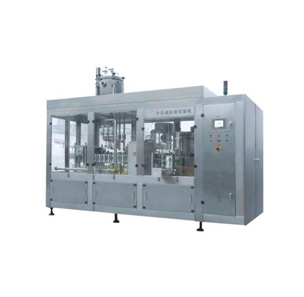 23KW Overall Power Fresh Juice Beverage Aseptic Gable Top Carton Filling Machine