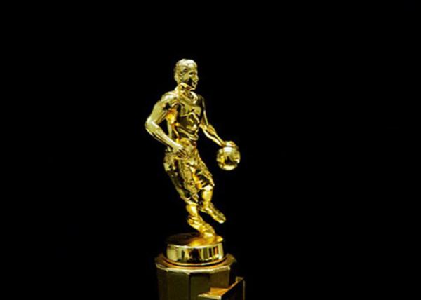 Basketball Custom Trophy Cup Zinc Alloy Sports Competition For Victory Team Member