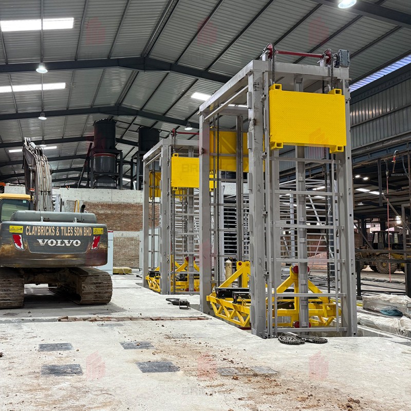 Fully Automatic Fly Ash Bricks Machine with 24/7 Continuous Operation and One-Touch Adjustment for Brick Loading and Unloading System
