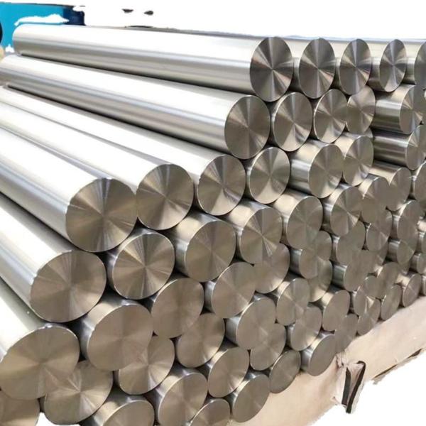 Grade 2 Grade 7 Silver Titanium Alloy Gr5 Titanium Bar ISO 5832 For Automotive