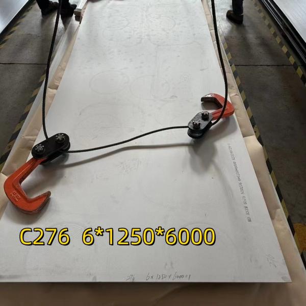Grade Hastelloy C276 Plate Nickel Alloy ASTM B575 UNS N10276 Alloy Plate 6*1220*6000mm