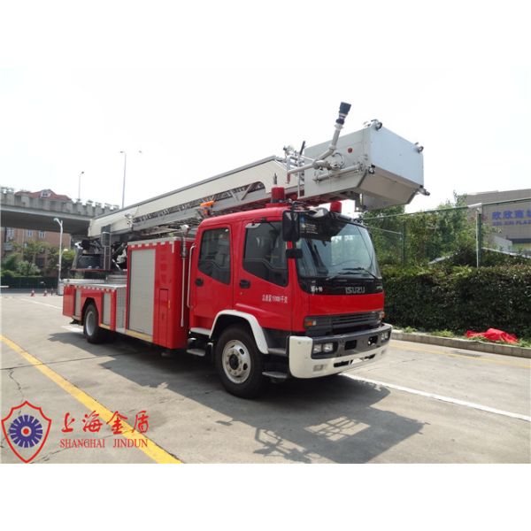 YT32 понижают тележку пристрелки шкалой интенсивности отказов 32m воздушную с лестницей 4 разделов