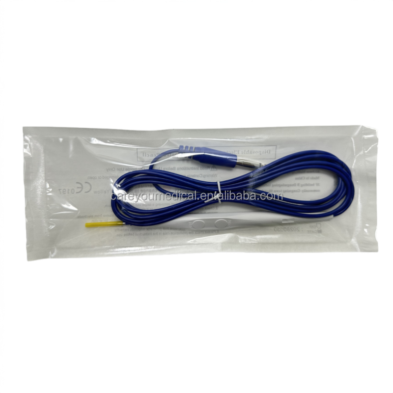 Foot-Controlled Instantaneous Electrosurgical Pen Class II Medical Device CE Certified White