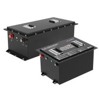 Smart CANBUS RS485 LiFePO4 Golf Cart 48V 51.2V 150Ah Piles LFP au lithium en fer avec écran LCD LED / chargeur