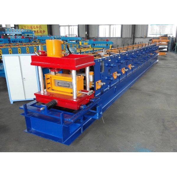 Galvanized Steel Profile Sheet Roofing Machine , Reliable C Z Purlin Making Machine