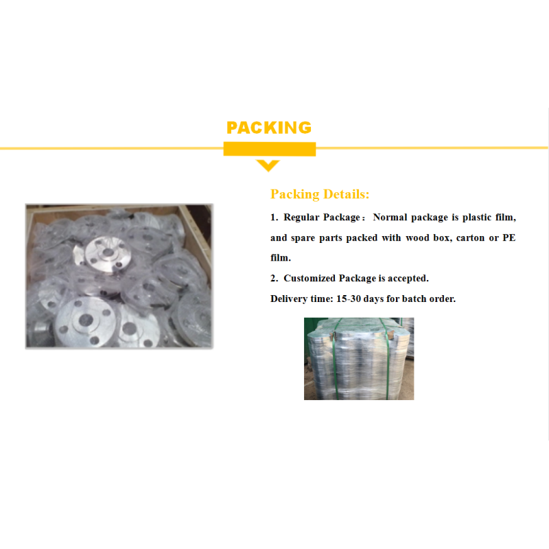 Cushion Covers Pipe Fittings Large Carbon Steel Stainless Steel Forged Decoration Blind Pipe Fittings Flange
