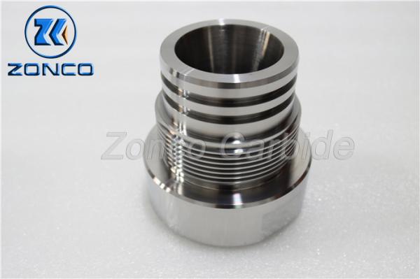 Threaded Nozzle Tungsten Carbide Power Tool Parts Customized