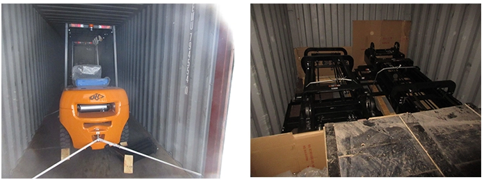 EUR Ⅲ 3 Ton 2070mm Gasoline Diesel Forklift Truck