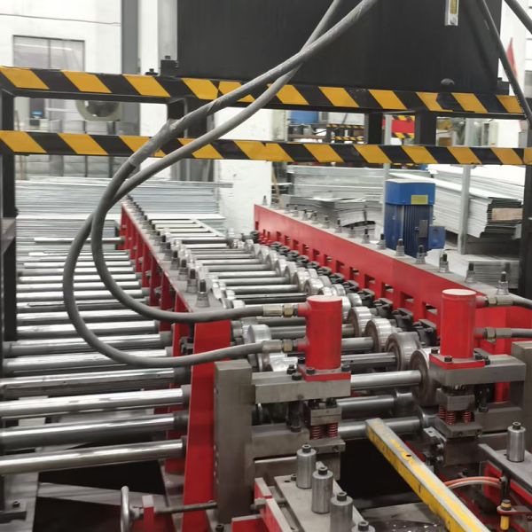 Customized Cable Tray Cap Machine with PLC Control and Customization Possibilities