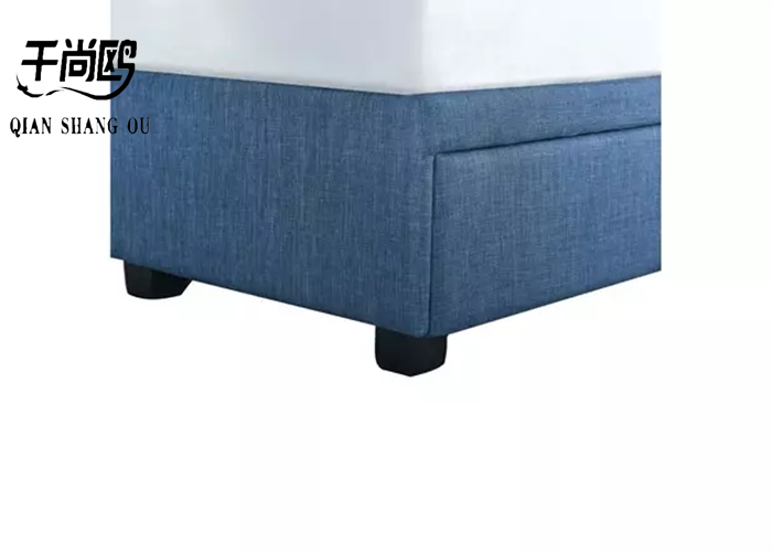 Modern Linen Simple Drawer Storage Bed Frame 137*203cm 153*20cm