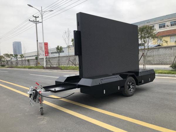 P8mm Mobile Advertising Screen Full Color Outdoor MBI5124 Drive IC