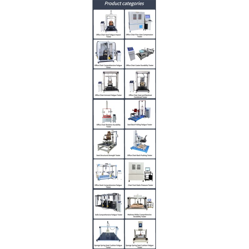 Factory Direct Sales Office Chair Seat Stability Tester and Furniture Seat Durability and Stability Testing Equipment
