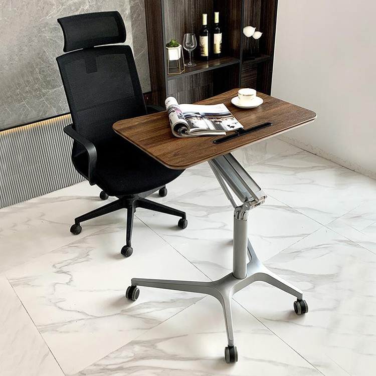 680 мм Пневматический стол Деревянный ноутбук для взрослых