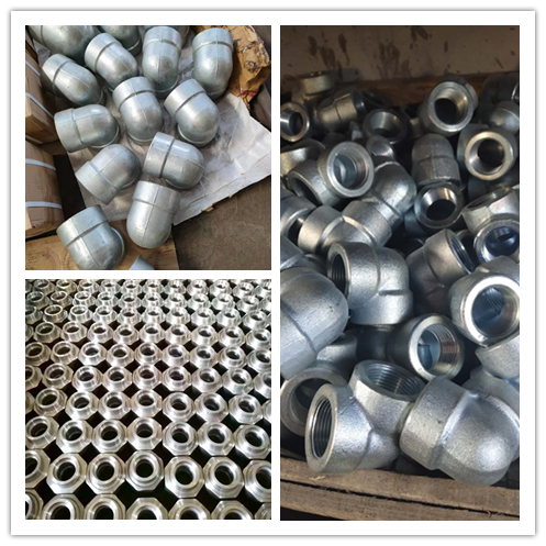 Ansi B16.11 9000lbs Stainless Steel Forged Fittings Pipe Elbow