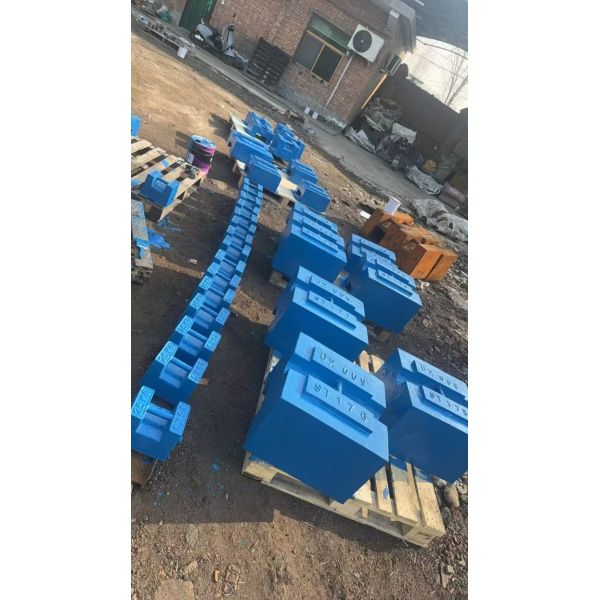 1000kg Test Weight Cast Iron Counterweights Test Masses For Crane