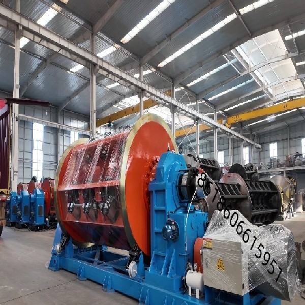 Copper Wire Material Electric Cable Stranding Machine For Speed Rotation And Max Speed Within 80r/min Cu