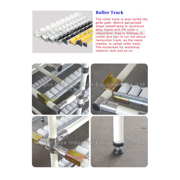 Белый промышленный шкаф трубы, системы хранения трубы мастерской с постной трубой