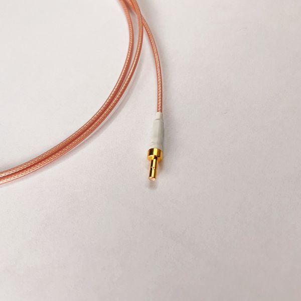 Gold Plated Brass RF Cable Assembly with DC-6G Frequency Range and Low VSWR ≤1.25 for SMA Male to SMBM Male Connectors