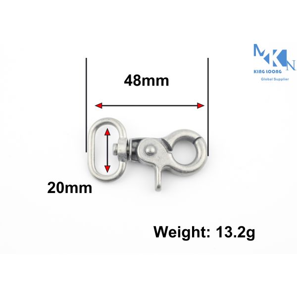 Fashion Beautiful Design Bag Snap Hook For Dog / Lanyard / Handbag