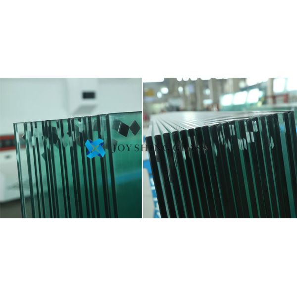 На заказ 10 мм прозрачные отвержденные стеклянные ограждения