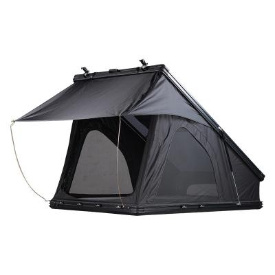 Hard Shell Car Roof Tent 212x131cm Aluminum 300gsm Polyester