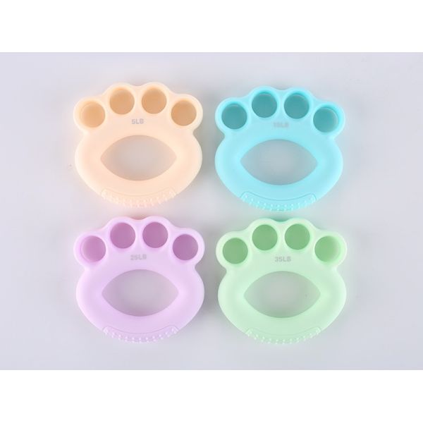 Customized Silicone Ring Hand Gripper Finger Stretcher-Exercise For Kids