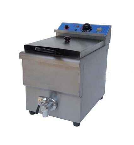 Fryer профессионального одиночного бака коммерчески электрический глубокий тучный с печью
