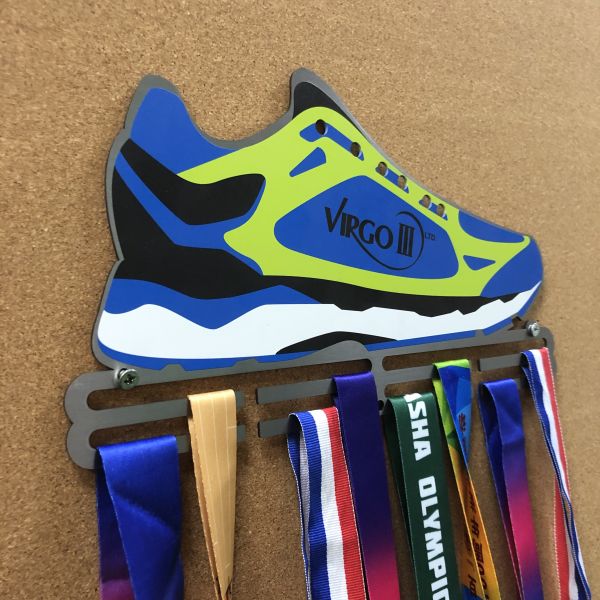 Metal Personalized Sports Medal Hanger Wall Mounted Medal Holder