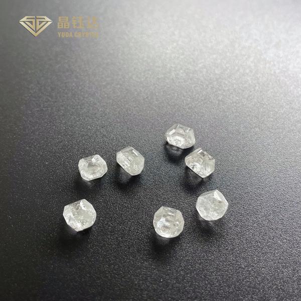 4.0ct 4.5ct 5.0ct HPHT Rough Diamond 5mm To 15mm Yuda Crystal