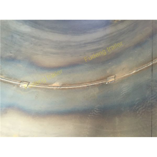 W Shape Bulk Cement Truck BPW Axles Pulverized Fly Ash Coal Ash Powder Tank